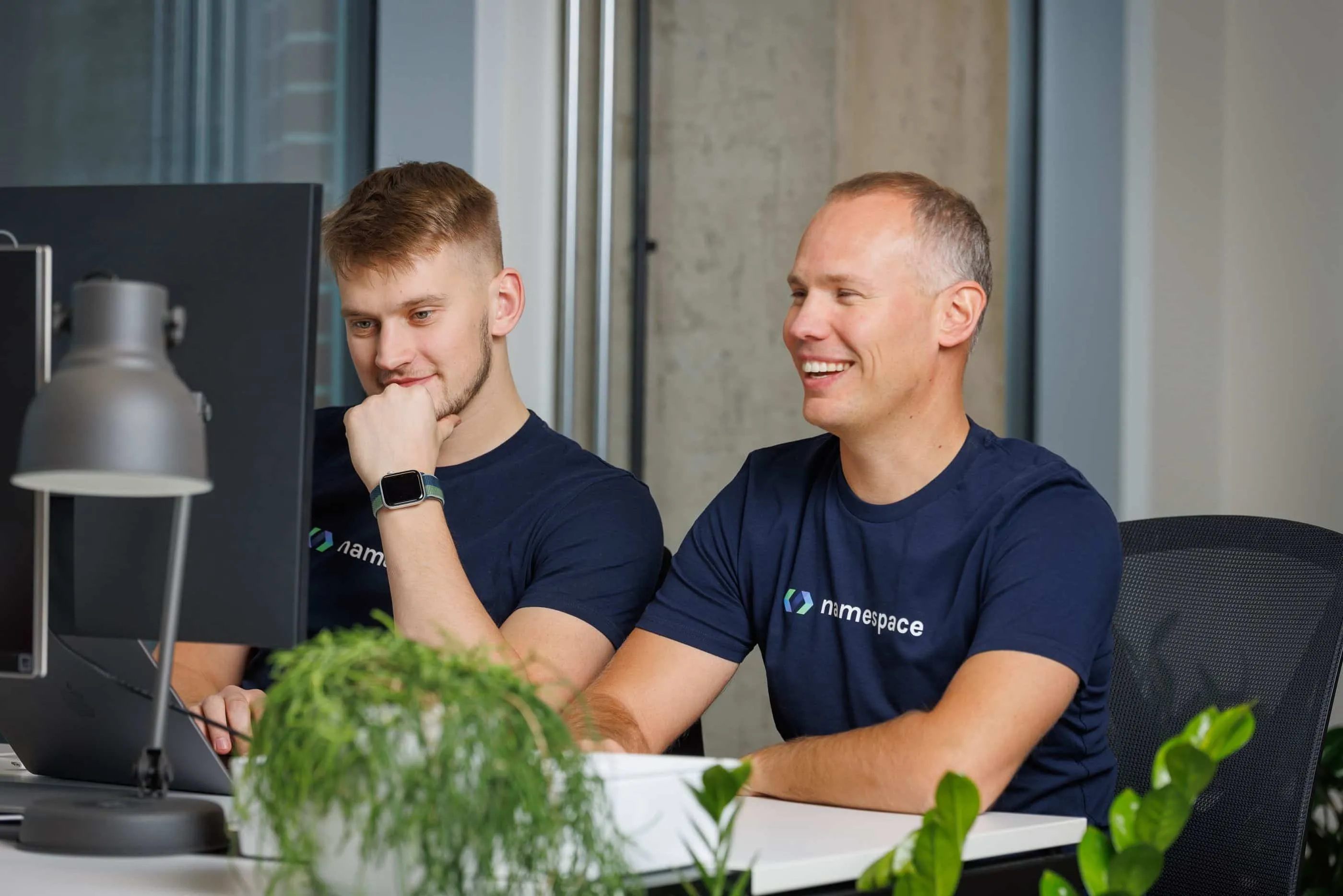 Namespace'i meeskond koostööd tegemas